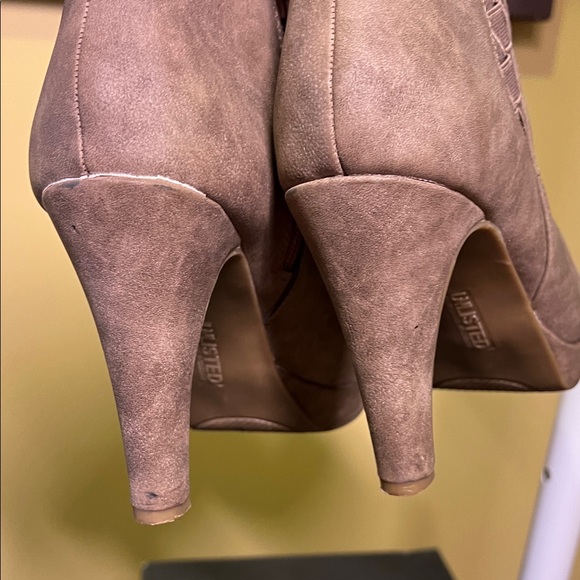 Unlisted Taupe Ankle Booties - Picture 5 of 8